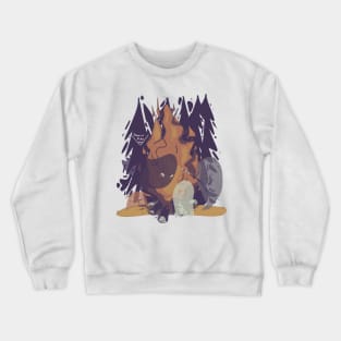 Spooky campfire Crewneck Sweatshirt